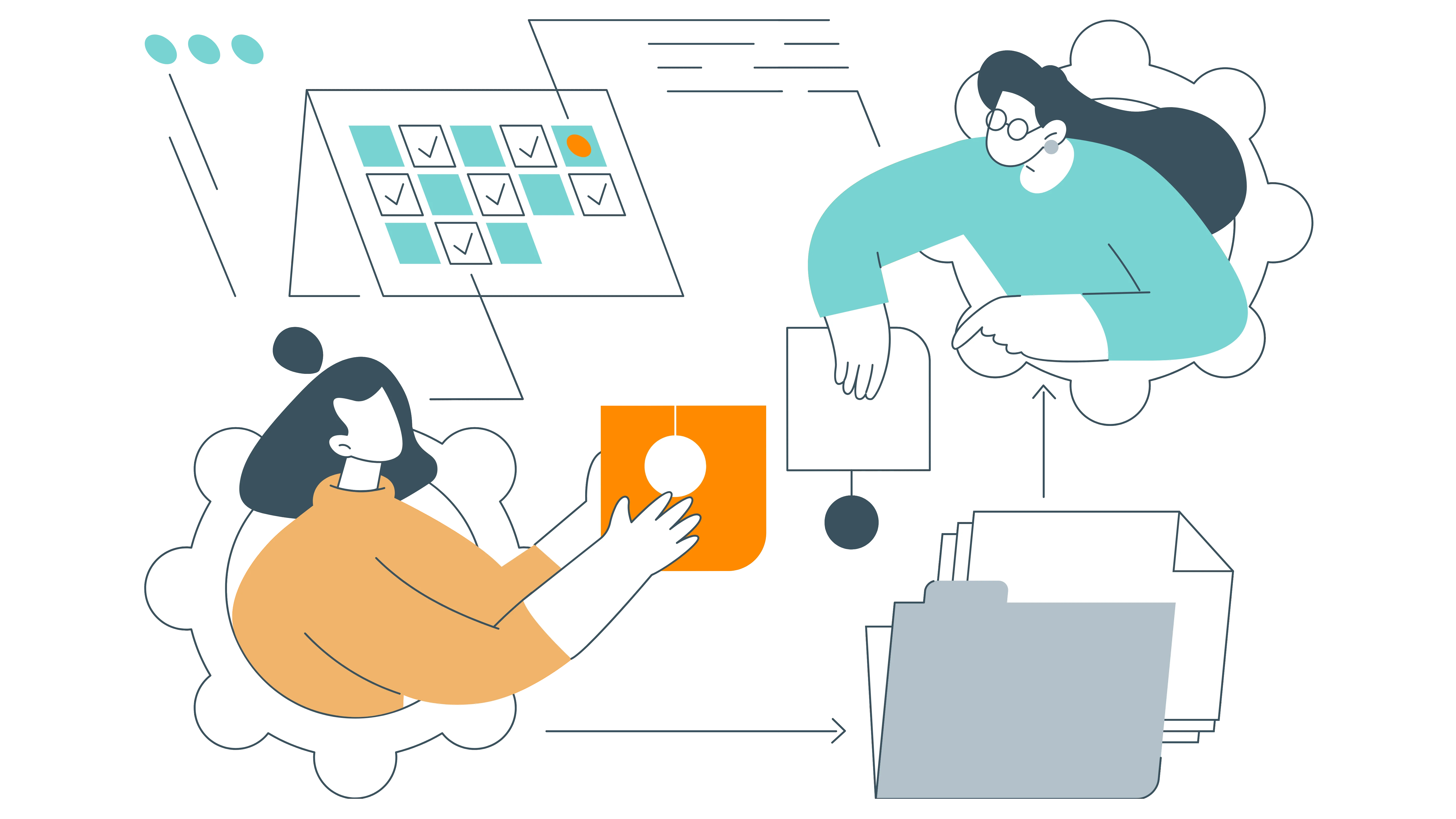 Staff Augmentation team illustration